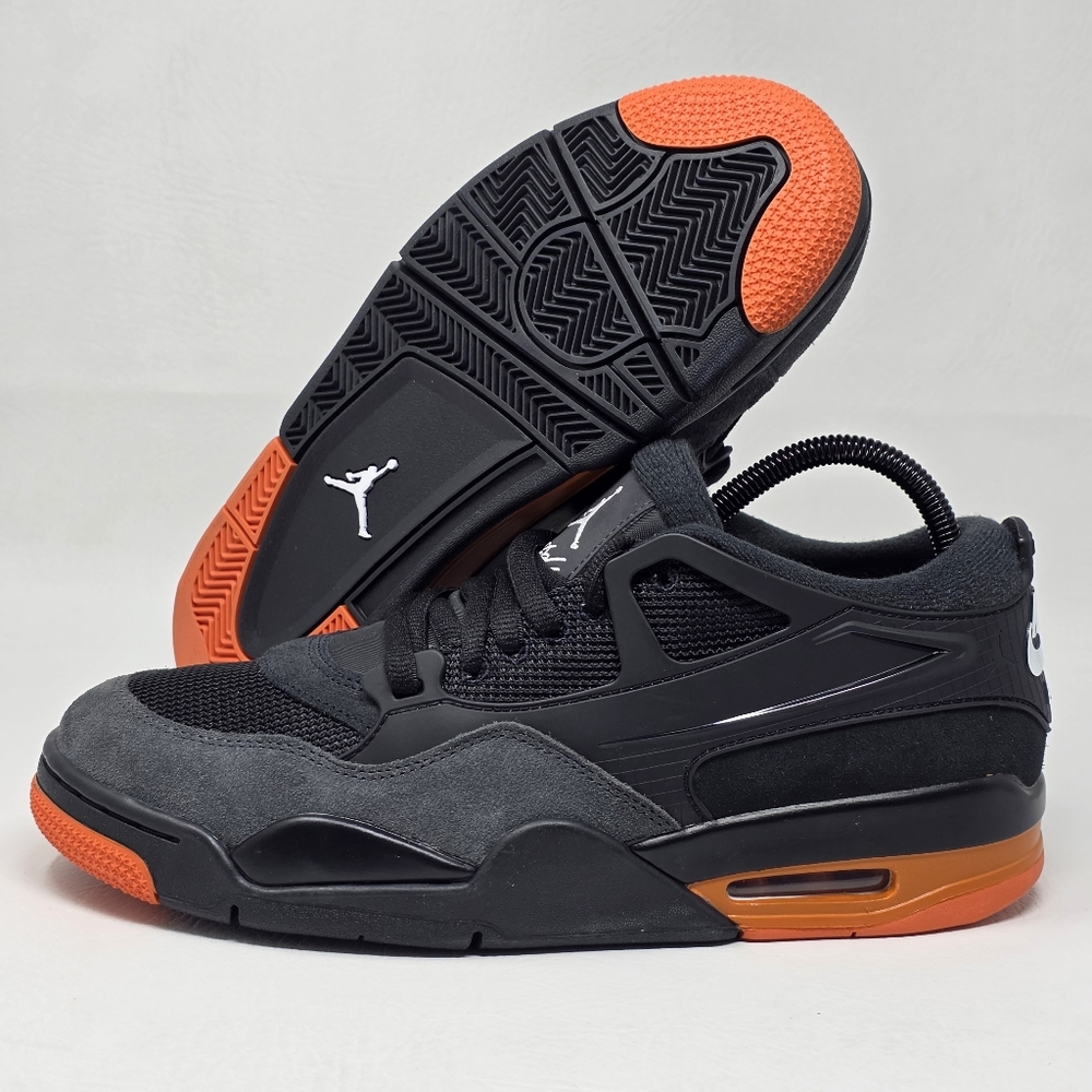 Nike Air Jordan 4 RM Shoes Black White Anthracite HF8126-001 Men's Size 10.5 New
